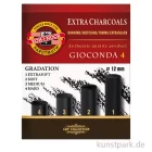 Artikelbild 1 des Artikels “Koh-I-Noor Zeichenkohle Set - Schwarze Reißkohle in 4 Härtegraden “