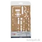 Artikelbild 1 des Artikels “Koh-I-Noor Zeichenschablone - Architekt / Technische Zeichnungen “
