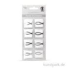 Artikelbild 1 des Artikels “Kreativ Accessoires Silber - Fisch, 8 Stück “