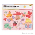 Artikelbild 1 des Artikels “Kreativ Schablonen - Princess, 6er Set mit Ausmalvorlagen “