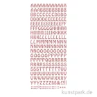 Artikelbild 1 des Artikels “Kreativ Sticker - Buchstaben groß, Kupfer, 10 x 23 cm “