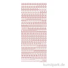 Artikelbild 1 des Artikels “Kreativ Sticker - Buchstaben klein, Kupfer, 10 x 23 cm “