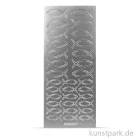 Artikelbild 1 des Artikels “Kreativ Sticker - Fische, silber, 5 Bögen “