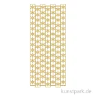 Artikelbild 1 des Artikels “Kreativ Sticker - Schneeflocken Bordüre, Gold, 10 x 23 cm “