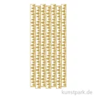 Artikelbild 1 des Artikels “Kreativ Sticker - Weihnachtsbaum Bordüre, Gold, 10 x 23 cm “