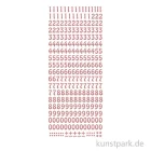 Artikelbild 1 des Artikels “Kreativ Sticker - Zahlen 1, Kupfer, 10 x 23 cm “