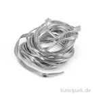 Artikelbild 1 des Artikels “Kunstlederband flach, 2 mm, 5 m Silber“