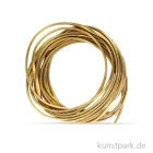 Artikelbild 1 des Artikels “Kunstlederband Metallic flach 3 mm, 2 m Gold“