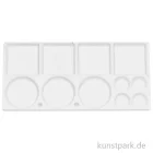 Artikelbild 1 des Artikels “Mischpalette eckig aus weißem Kunststoff mit 11 Näpfen “