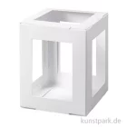 Artikelbild 1 des Artikels “Laternenrohling eckig, Weiß, 13,5 x 13,5 x 18 cm, 1 Stück “