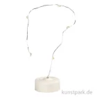 Artikelbild 1 des Artikels “LED-Lichterkette mit Standfuß für Glasglocken, Länge 27 cm “