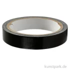 Artikelbild 1 des Artikels “Gewebeklebeband mit guter Handreißbarkeit - Schwarz, Länge 25 m 19 mm“