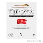 Artikelbild 1 des Artikels “Leinwandblock aus 100% Baumwolle, Weiß, 345g, 10 Blatt, 24 x 30 cm “