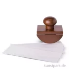 Artikelbild 1 des Artikels “Löschwiege aus lackiertem Buchenholz, 5,5 x 7,5 cm “