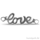 Artikelbild 1 des Artikels “Love Metall-Anhänger mit Ösen, 15 mm, 1 Stück Silber“