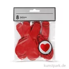 Artikelbild 1 des Artikels “Luftballons in Herzform, 8 Stück Rot“