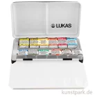 Artikelbild 1 des Artikels “Lukas 1862 Aquarell Kasten mit 12 halben Näpfchen “