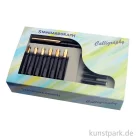 Artikelbild 1 des Artikels “Luxus Kalligrafie-Set mit Füller und 6 verschiedenen Bandzugfedern “