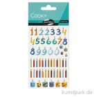 Artikelbild 1 des Artikels “Maildor Cooky Sticker - Zahlen & Party Kerzen “