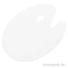 Artikelbild 1 des Artikels “Ovale Malpalette aus transparentem Kunststoff, Größe 30 x 40 cm “