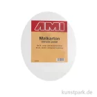 Artikelbild 1 des Artikels “Ovaler Malkarton mit Maltuch bespannt 10 x 15 cm“