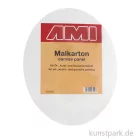 Artikelbild 1 des Artikels “Ovaler Malkarton mit Maltuch bespannt 20 x 25 cm“