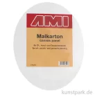 Artikelbild 1 des Artikels “Ovaler Malkarton mit Maltuch bespannt 30 x 40 cm“