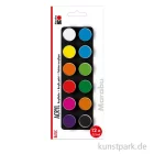 Artikelbild 1 des Artikels “Marabu Acrylfarben Set - Basic, 12 x 3,5 ml “