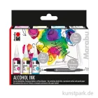 Artikelbild 1 des Artikels “Marabu Alcohol Ink-Set FLOWERS “