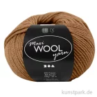 Artikelbild 1 des Artikels “Maxi Wollgarn 100 g 125 m | Hellbraun“