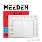 Artikelbild 1 des Artikels “Meeden Porzellanpalette - Eckig, 17 Mischmulden, XL, 25 x 33 cm “