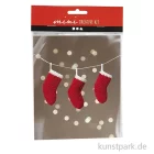 Artikelbild 1 des Artikels “Mini Bastelset Häkeln, Weihnachtsstrümpfe “