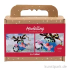 Artikelbild 1 des Artikels “Mini Bastelset - Monster Modellieren, Weihnachtsrentier “