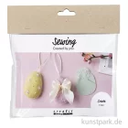 Artikelbild 1 des Artikels “Mini Bastelset - Ostereier Nähen, Pastellfarben “