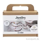 Artikelbild 1 des Artikels “Mini Bastelset Schmuck, Achat Perlenkette + Armband “
