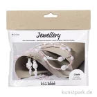 Artikelbild 1 des Artikels “Mini Bastelset Schmuck, Halsketten + Ohrringe mit Wachsperlen “