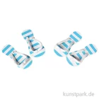 Artikelbild 1 des Artikels “Mini Flip-Flops - blau gestreift, 3 cm, 2 Paar “