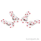 Artikelbild 1 des Artikels “Mini Flip-Flops - rot gepunktet, 3 cm, 2 Paar “