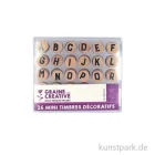 Artikelbild 1 des Artikels “Mini Holzstempel Set - Alphabet mit 26 Buchstaben “