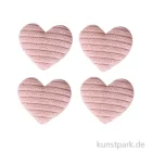 Artikelbild 1 des Artikels “Mini Kissen Stoff-Herz, Rosa, 3,5 cm, 4 Stück “