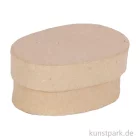 Artikelbild 1 des Artikels “Mini Pappschachtel Oval 7 x 4,5 x 3 cm “