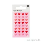 Artikelbild 1 des Artikels “Mini Puffy Sticker - Herzen, 1 Bogen, 6 x 10 cm “