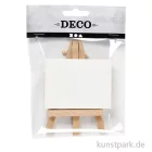 Artikelbild 1 des Artikels “Mini Staffelei mit Leinwand, Weiß, Höhe 11,5 cm “