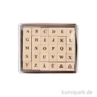 Artikelbild 1 des Artikels “Mini Stempelset - Buchstaben A-Z mit 30 Holzstempeln “