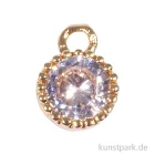 Artikelbild 1 des Artikels “Mini-Strassanhänger mit goldenem Metall - Rund, 2 Stück “