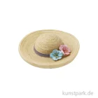 Artikelbild 1 des Artikels “Mini Strohhut mit Blüten, 4,5 cm “