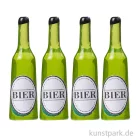Artikelbild 1 des Artikels “Miniatur Bierflaschen, 3,5 x 1 cm, 4 Stück “