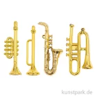 Artikelbild 1 des Artikels “Miniatur Blasinstrumente, 4 Stück “
