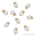 Artikelbild 1 des Artikels “Miniatur Christbaumkugeln, Grau, ca. 1 cm, 10 Stück “