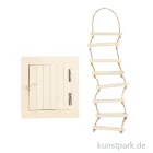 Artikelbild 1 des Artikels “Miniatur Dachluke und Strickleiter, 9-20 cm “